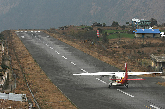 Taking off at Lukla photographer: Mathias / airliners.net